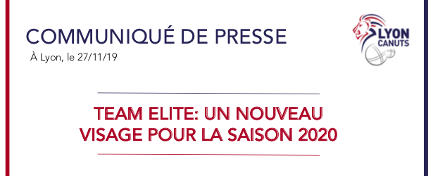 Un nouveau visage pour la saison 2020